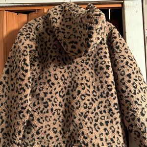 Cheetah print jacket